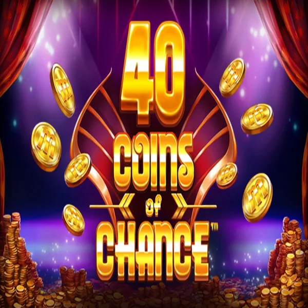 Official Slots logo: 40 Coins of Chance by SYNOT Games at Seven Casino