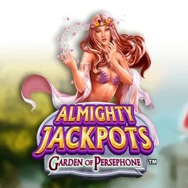 Official Jackpots logo: Almighty Jackpots: Garden of Persephone by Novomatic at Seven Casino