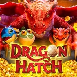 Dragon Hatch logo by PG Soft at Seven CasinoDragon Hatch