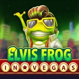 Logo of Elvis Frog In Vegas from BGAMING at Seven Casino