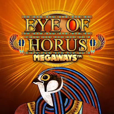 Slots logo of Eye of Horus Megaways from Blueprint Gaming at Seven Casino
