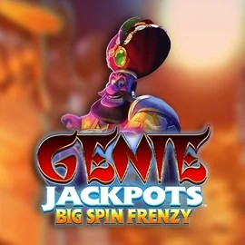 Genie Jackpots: Big Spin Frenzy logo by Blueprint Gaming at Seven Casino