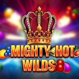 Mighty Hot Wilds logo – Slots by Inspired Gaming at Seven Casino