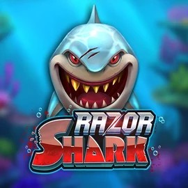 Razor Shark logo by Push Gaming at Seven CasinoRazor Shark