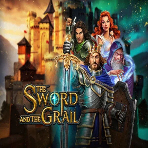 The Sword and the Grail logo by Play'n GO Seven Casino